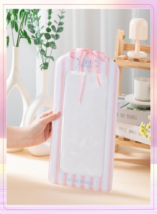 حامل بطاقات صور عملاق من هوميون، مقاس A4، حامل بطاقات صور مرح، ألبوم صور كبير، حقيبة حامل بطاقات صور مع شريط، حفلات موسيقية، صور فنانين، مهرجانات موسيقية، لمحبي الكيبوب (مخطط) - Image 2